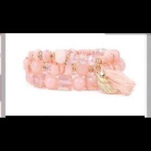 PlunderDesign stretchy bands light pink